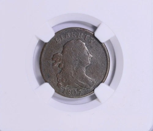 1807 Draped Bust Half Cent Cohen 1 NGC VG Details