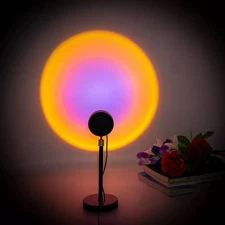 LED Sunset Lamp 16 Colors RGB APP with Remote Control Rainbow/Led Sunset Light