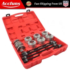 36Pc Pull and Press Sleeve Kit Steel Bush Bearing Removal Installation Tools NEW