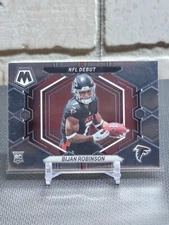 2023 Mosaic Football Bijan Robinson RC ND-9  NFL DEBUT Rookie Atlanta Falcons