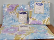 NOS Vintage Wamsutta Supercale Sheets and Pillow Cases