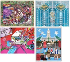 THAILAND 2023 140TH ANNIV. OF THAI POSTAL SERVICE & WORLD STAMP EXH. 2ND BOOKLET