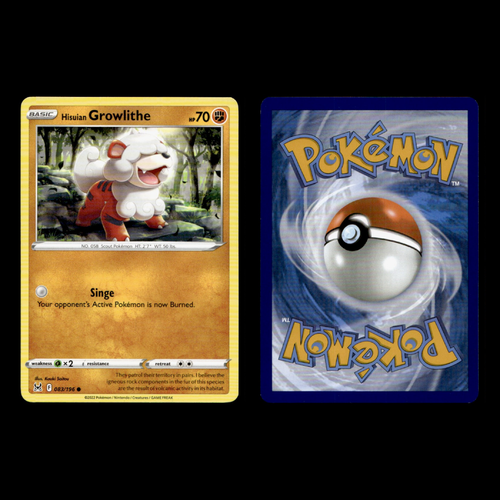 12x Arcanine Lot Growlithe Hisuian Growlithe 22.0 Sun Moon Pokemon Cards Set TCG - 第 14/15 張圖片