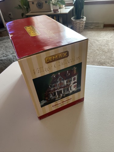 Lemax Welcome Home House Lighted W/cord Needs Works In Description - Picture 14 of 15