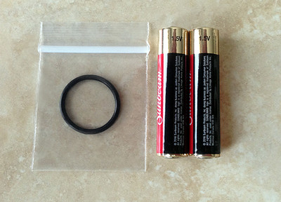 Battery Kit for: Mares rgbm m1 and m2 dive computer, New!