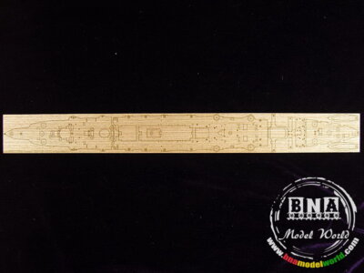 Artwox 1/350 Russian Cruiser Varyag Wooden Deck for Zvezda kit #9014 #AW10033
