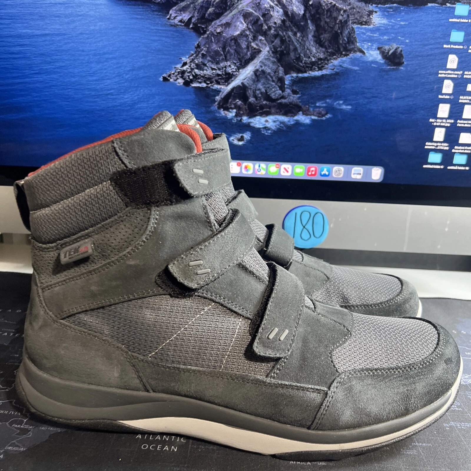 L.L. Bean Tek 2.5 Winter Boots Waterproof Hook & Loop Straps 14 Men’s Outdoors