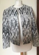 Fenn Wright Mason Tweedy Short Jacket Size 12
