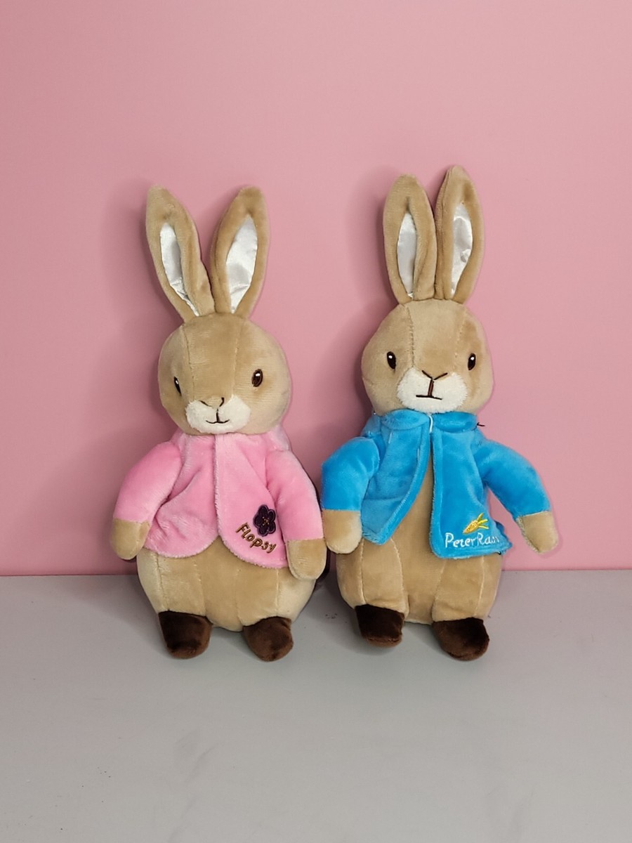 Beatrix Potter Flopsy Drawstring Bag - Cotton Storage Bag For Kids Or Gift Packaging
