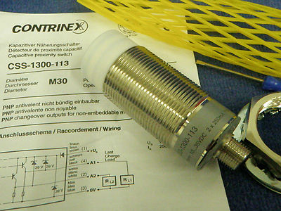 Contrinex  Kapazitiver Sensor CSS-1300-113  NEU NEW OVP