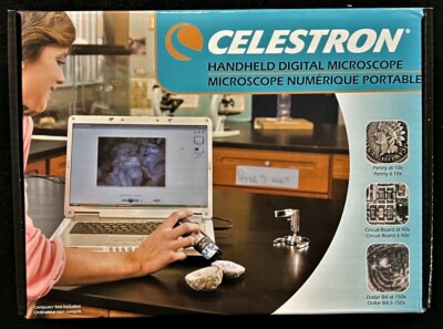 CELESTRON - HANDHELD DIGITAL MICROSCOPE  (2011, Celestron)