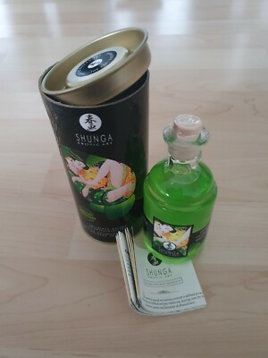 Massageöl Shunga Erotic Art Green Tea 100 ml NEU OVP