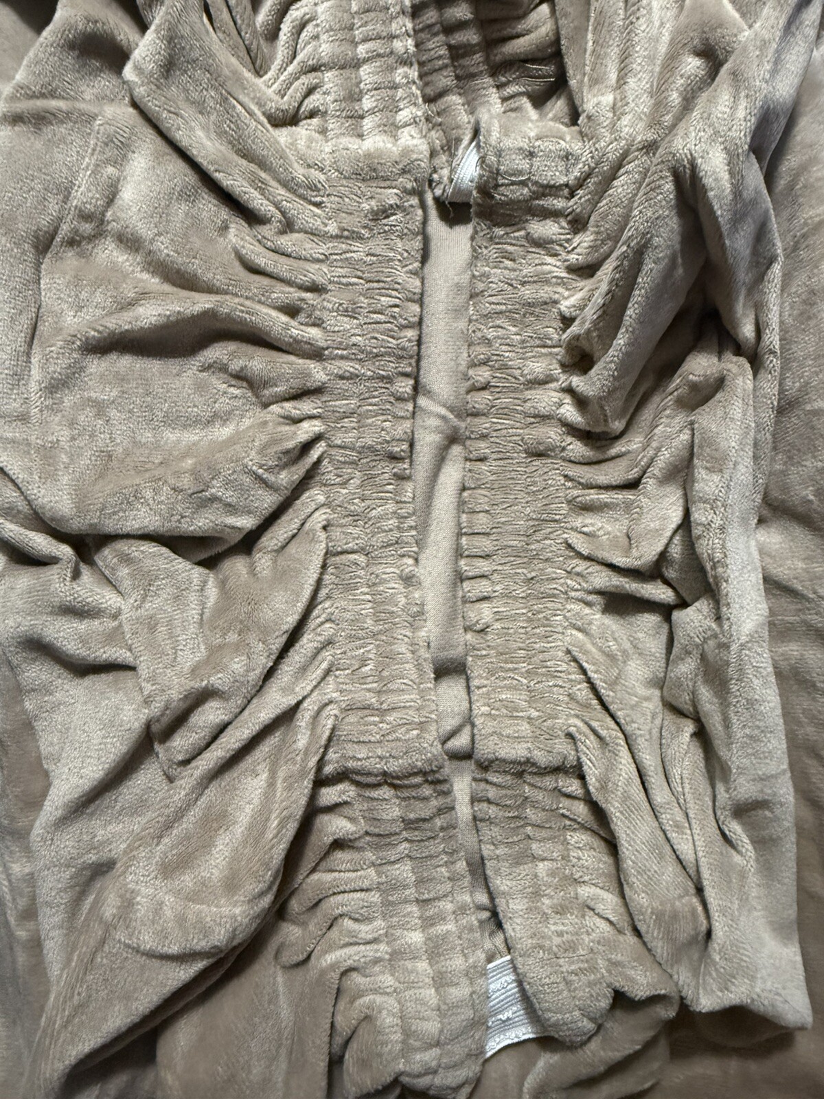 Enova Home Luxury Chair Covers Super Soft Taupe