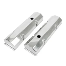 Top Street Performance JM8091-8P Valve Covers SBC Polished