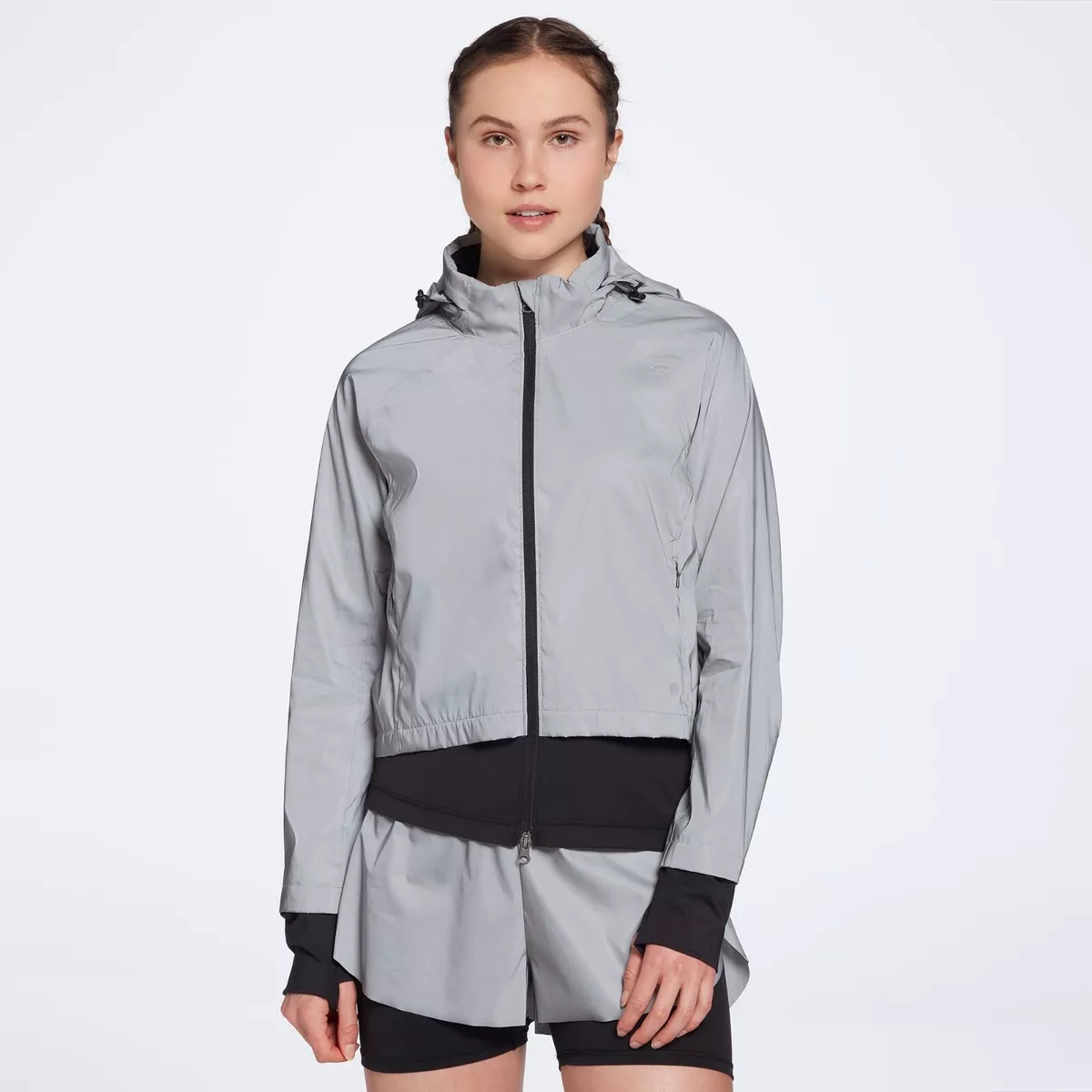 Women's reflective jacket with hood new arrivals