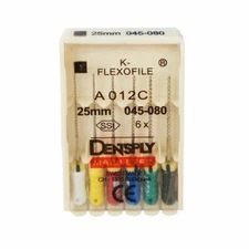 K-Flexofile® - Endo hand files Stainless steel, non-sterile (various sizes) 6pk