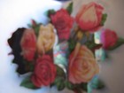 1960s vintage greeting card Esp Paris Have a Good Year - Rose Bouquet Pop-Up — photo 5