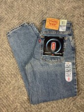 Vintage Levis 550 Jeans Womens Size 9 Medium Relaxed Fit Tapered Leg NWT