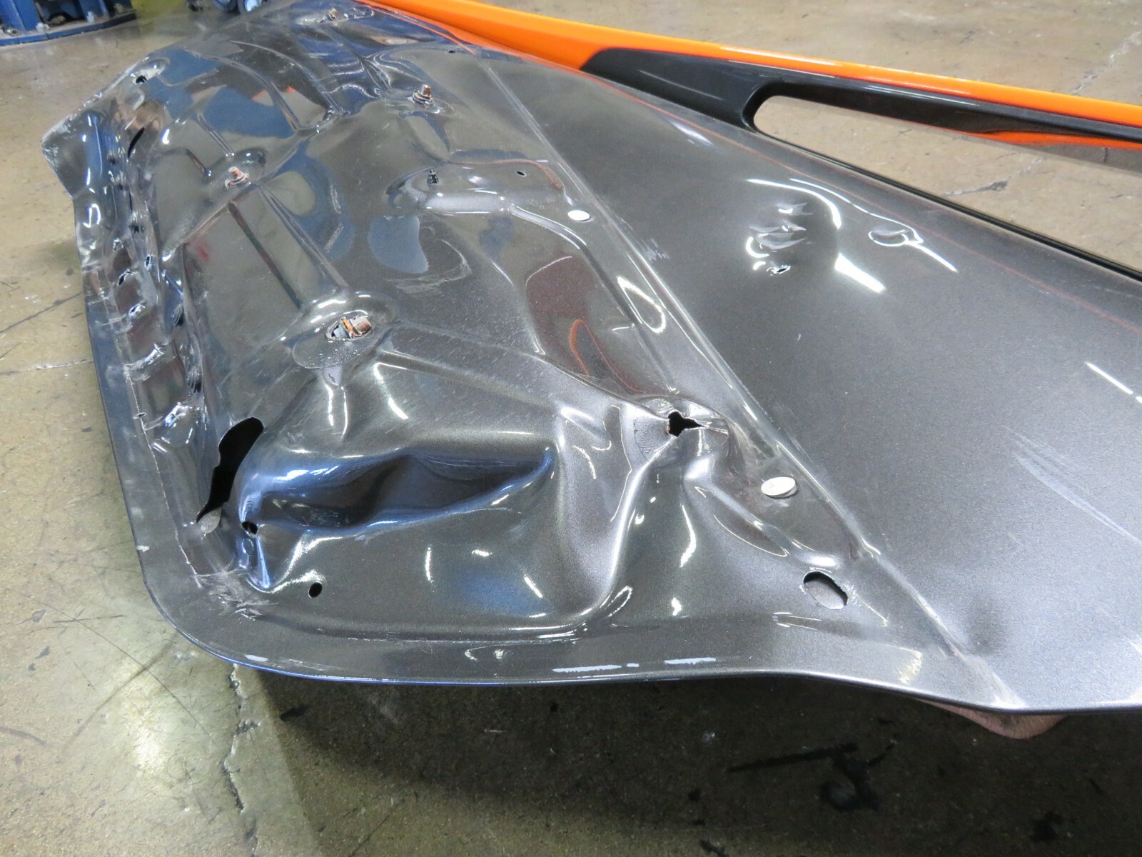McLaren 600LT, LH, Left, Front Door Shell, Heavy Damage, Used 