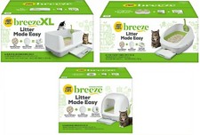 Tidy Cats Breeze Non-Clumping Cat Litter Box System Starter Kit - 3 Options  