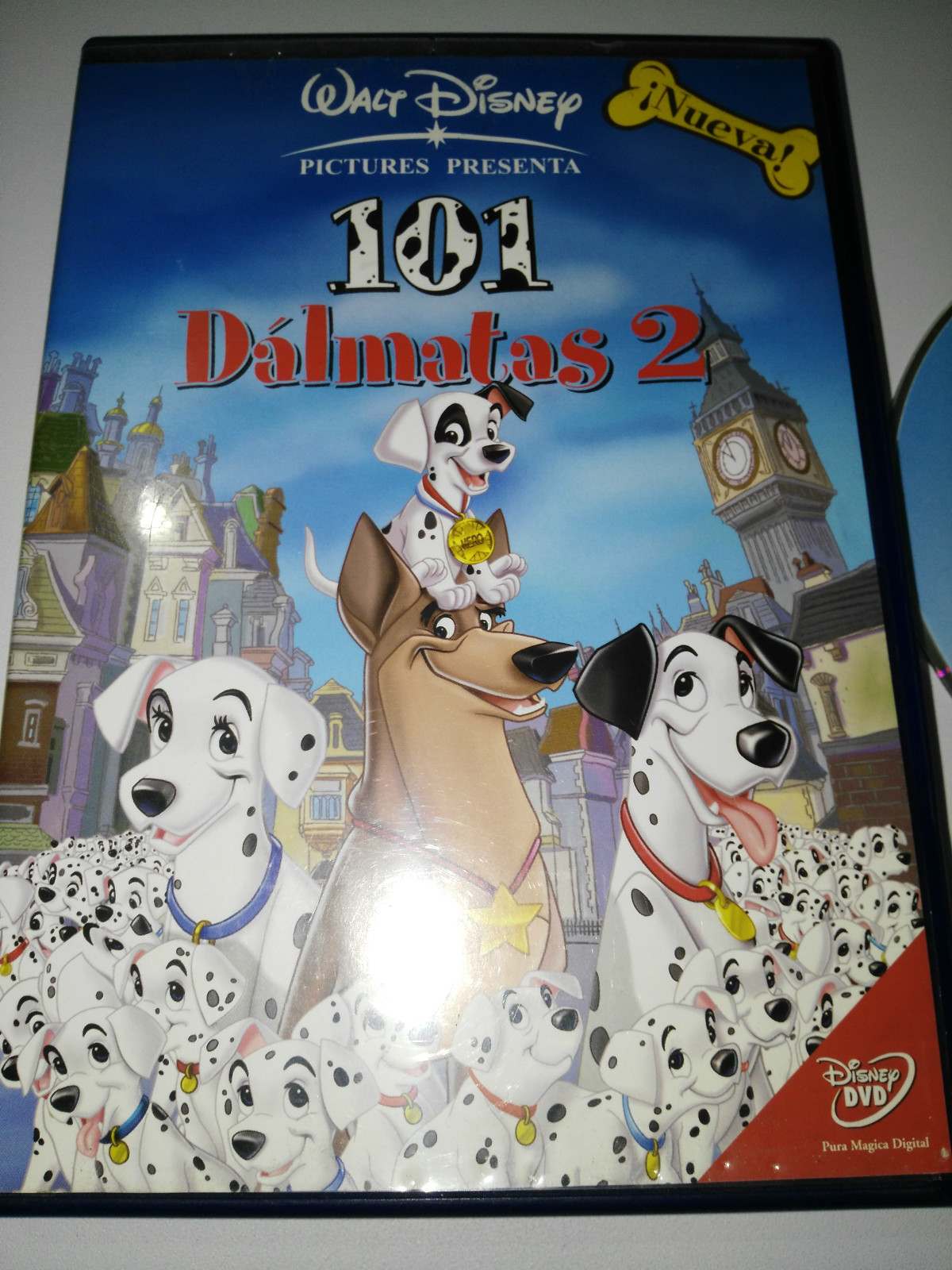 101 Dalmatians 2 - DVD + Extras WALT DISNEY Español Ingles Region 2 Am