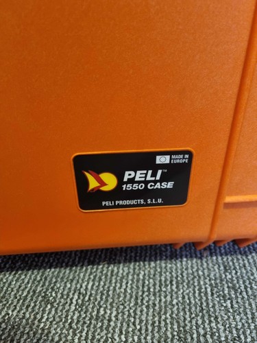 Peli Case 1550 - Bright Orange - Great Condition - Picture 6 of 6