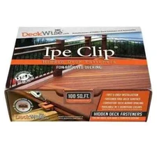 235 DeckWise Hidden Deck Fasteners Shadowline Black Ipe Clip
