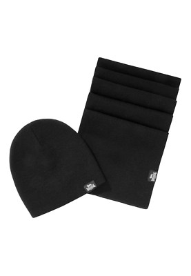 Lonsdale Schal und Mütze im Set, LEAFIELD in vers. Farben. Beanie, Scart Hat Set