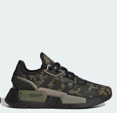 Junior Boys Girls Adidas NMD G1 Trainers Camouflage UK