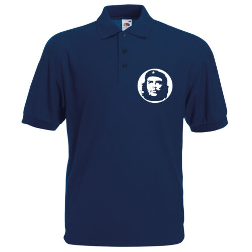 Che Guevara Polo Shirt Polo T-Shirt Cuba Viva Cuba Libre Fidel Castro Revolution - Bild 4 von 4