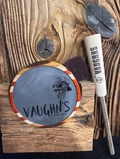 Vaughn's Custom Calls 2025 Hand Laminated Slate Turkey Call
