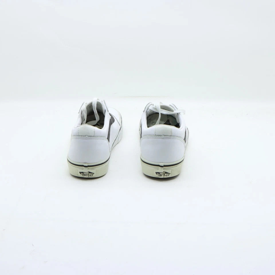 Vans Old Skool usate EUR 41 UK 7.5 US Wo's 8.5  (Cod.SS4027) uomo basse bianco - Immagine 4 di 4