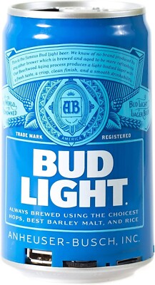 Bud Light Bluetooth Can Speaker Portable Wireless Audio Stereo Universal Music