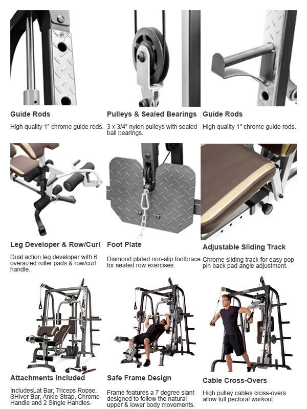 Marcy Pm 3200 Exercise Chart