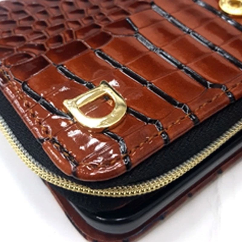 Buffett Zipper Wallet Case for Samsung Galaxy Note20 Note10 Note9 Note8 - Image 4 of 4