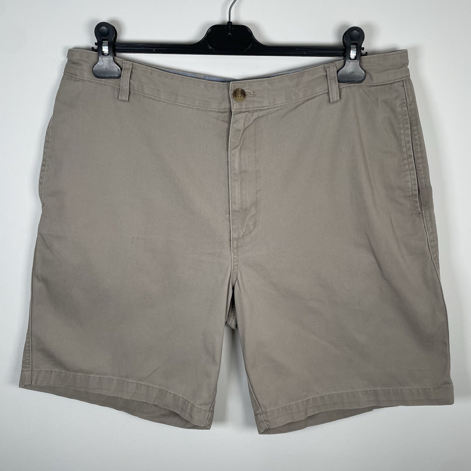 Chaos Chino Shorts By Ralph Lauren 100% Cotton Beige Mens Size W36