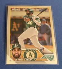 2023 Topps Chrome Baseball #183 Dermis Garcia RC Oakland Athletics