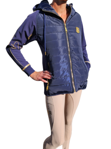 OR S-LINE Softshell Hybrid Jacket - Quilted Jacket Riding Jacket Model Nova Size S-M - Picture 1 of 5