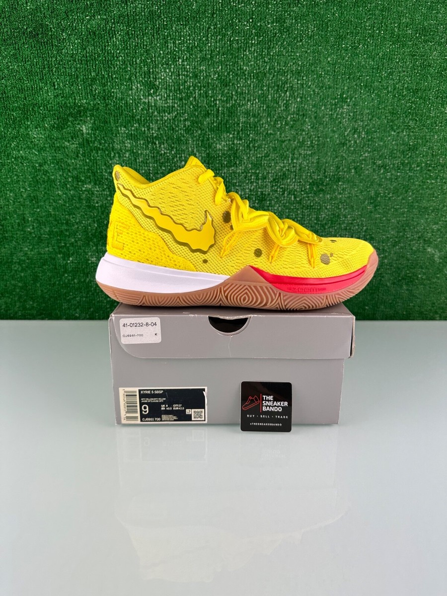 Size 9 - Nike SpongeBob SquarePants x Kyrie 5 SpongeBob