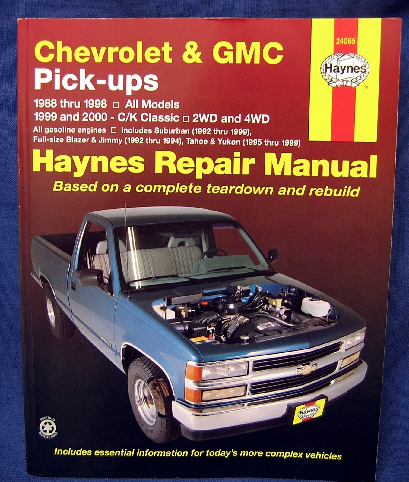 Haynes Manuals: Chevrolet and GMC Pick-Ups by John Haynes and Ken Freund  (2001, Paperback) | eBay