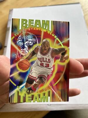 1995 Topps Stadium Club Beam Team #B14 Michael Jordan