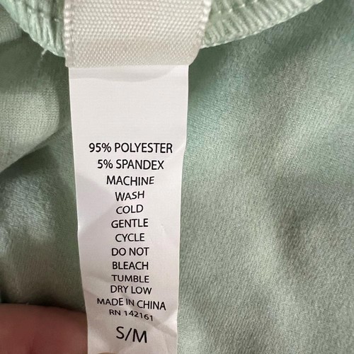 LuLaRoe Kids Leggings Small Medium Pale Mint Green Solid Color SOFT NWOT - Picture 4 of 6