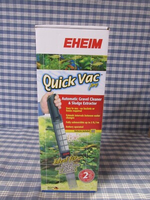 EHEIM Quick Vac Pro Automatic Gravel Cleaner & Sludge Extractor Sealed FREE SHIP