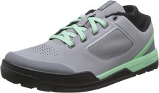 Shimano SH-GR7WG Fahrradschuhe - grau/grün- neu - 38 - für Flat Pedal, Gravel