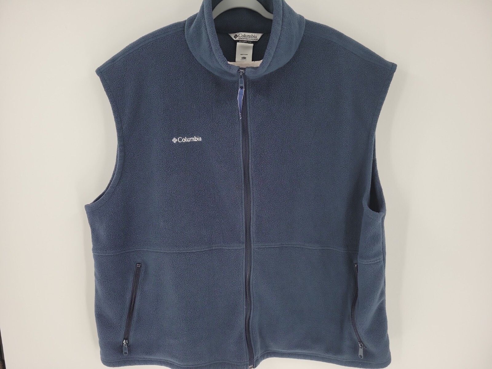 Full Zip Sleeveless Fleece Vest 