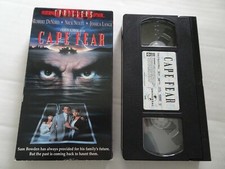 Cape Fear (VHS, 1992) with Robert DeNiro, Nick Nolte & Jessica Lange