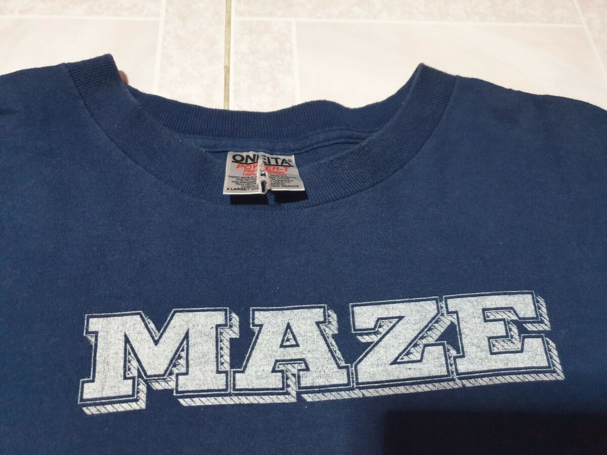VINTAGE Maze Frankie Beverly t shirt hip hop.rap tee r&b VINTAGE Maze Frankie Beverly t shirt hip hop.rap tee r&b