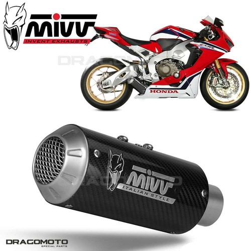 échappement HONDA CBR 1000 RR 2017 2018 MIVV Mk3 Carbone Bas RC - Photo 1/5