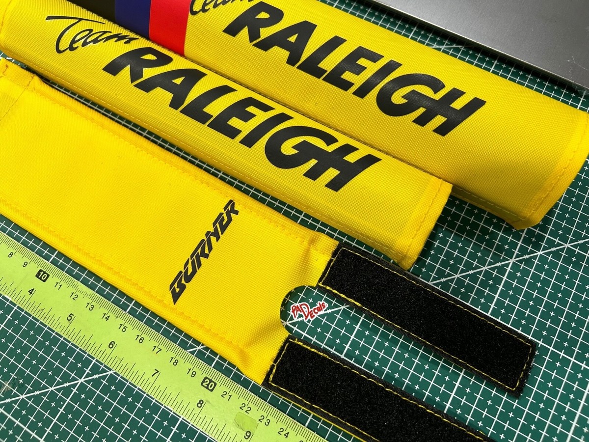 爆買い TEAM RALEIGH パッド オールドBMX イエロー アクセサリー