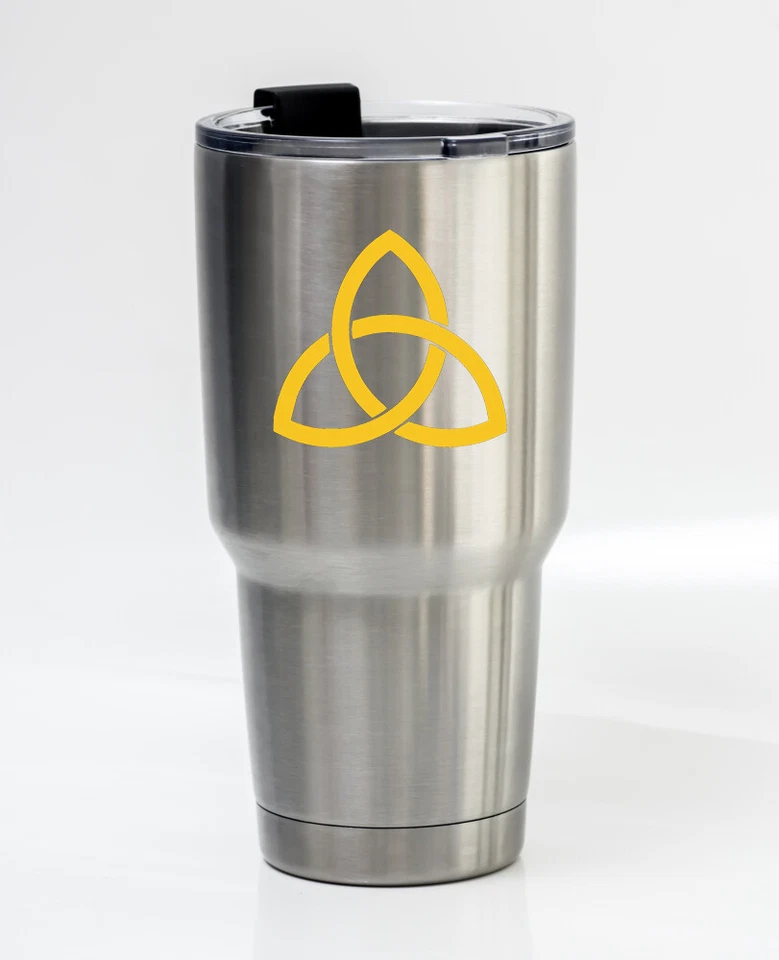 Triquetra Vinyl Decal | Celtic Triqueta Trinity Knot Wiccan Christian | Sticker - Image 3 of 4